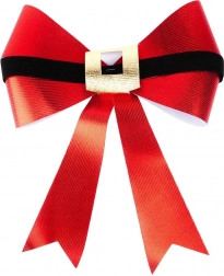 Karácsonyi dekoratív masni 31 × 37 cm