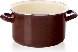 Zománcozott lábas Brown 20 cm, 3 l