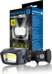 EVERACTIVE HL-150 LED fejlámpa 150 lm