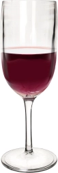 Műanyag borospohár 320 ml