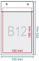 AROFOL B12 buborékos boríték 140 × 225 mm