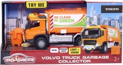 Majorette Grand Volvo szemetesautó 19 cm fénnyel és hangokkal