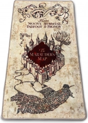 Lábtörlő Harry Potter – Tekergők térképe 76 × 133 cm