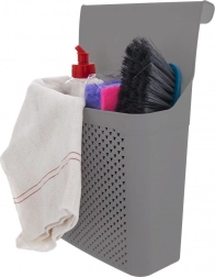 Függeszthető műanyag ajtóra akasztható kosár 24 × 12 × 35 cm