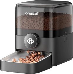 Oneisall intelligens háziállat‑eledeladagoló Wi‑Fi‑vel, 3 l kapacitással