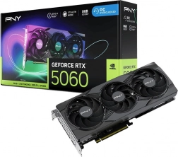 Grafikus kártya PNY GeForce RTX 5060 8GB RGB