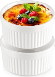 Porcelán sütőtálkák 260 ml, 2 db