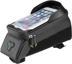 ROCKBROS vízálló kerékpáros váztáska telefontartóval, 6″-ig tartó telefonokhoz