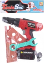 Gyerek akkumulátoros fúró tartozékokkal