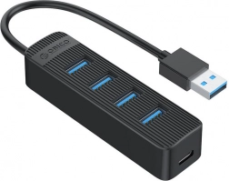Orico USB Hub TWU3 4x USB 3.0 Adapter fekete