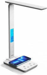 LED íróasztali lámpa vezetéknélküli töltéssel