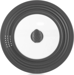 Univerzális üveg szilikon fedő 24/26/28 cm