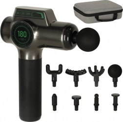 Hordozható masszázspisztoly LED kijelzővel 8 az 1-ben