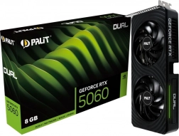 Palit GeForce RTX 5060 Dual Grafikus Kártya 8GB GDDR7