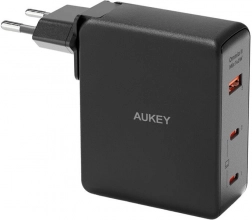 Aukey 140W fali töltő USB-A és USB-C csatlakozóval