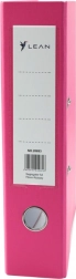 Karos iratrendező A4 75 mm rózsaszín LEAN