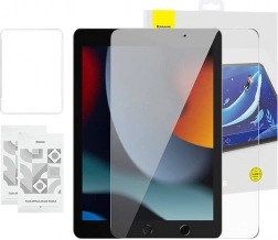 Edzett üveg Baseus Crystal iPad Pro/Air 10,2" (2 db) tisztítókészlettel