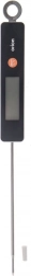 Digitális beszúrós konyhai hőmérő szondával, 28 cm