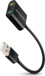 Külső USB 2.0 hangkártya 48kHz/16-bit sztereó Axagon
