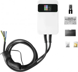 Besen falra szerelhető töltő elektromos autókhoz