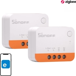Sonoff zbmini l2 okos mini kapcsoló zigbee – 2 darabos készlet