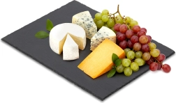 Pala szolgálótál természetes palakőből 40 × 30 cm