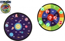 Kétoldalas tépőzáras célpont labdákkal