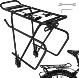 Trizand hátsó kerékpártartó 38 × 13,5 × 35 cm, teherbírás 25 kg