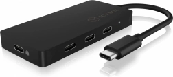 USB‑C hub ICY BOX 4 porttal és 100 W Power Deliveryvel