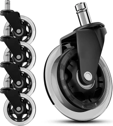 Gumi görgők irodai székhez, 5 db