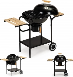 Kerti faszenes grill fedővel és polcokkal MultiGarden