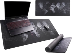 Nagy asztali alátét világ térképpel 40 × 90 cm