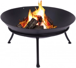 Kerti öntöttvas tűzrakó állvánnyal, 57 cm, AMBIANCE