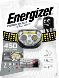 Energizer Vision Ultra fejlámpa 450 lm fényerővel, akár 50 óra üzemidővel