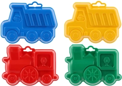 Műanyag homokformák babovkák 13 cm, 4 szín