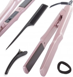 Kerámialapos, állítható hőmérsékletű hajvasaló