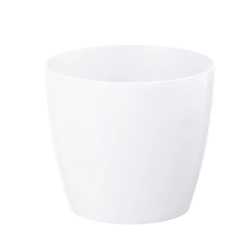 Fehér Magnolia virágcserép, 30 cm, tartós polipropilénből