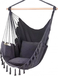 Függő brazil szék MalTec, sötétszürke