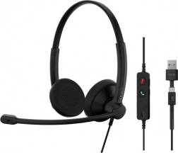 EPOS Impact 100 UC USB-C/USB-A sztereó headset