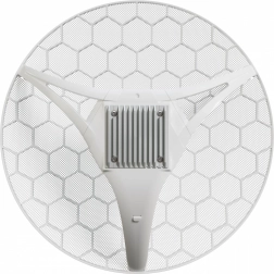 MikroTik LHG LTE18 kit kültéri LTE irányított antenna 17 dBi-vel, CAT18 modemmel
