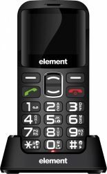 Mobiltelefon Element P012S 1,77 hüvelykes kijelzővel és Dual SIM-mel