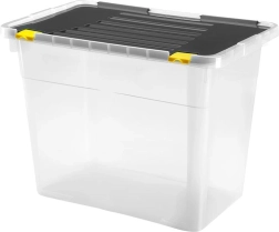 HEIDRUN One 100 l műanyag tárolódoboz fedéllel