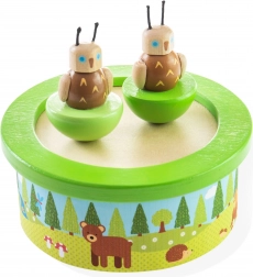 BIGJIGS TOYS woodland fa zenélő doboz
