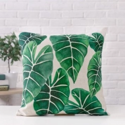 Dekoratív párnahuzat boho kollekció – Levelek