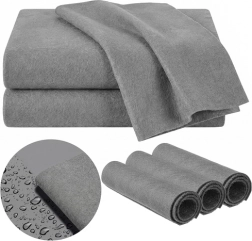 Mikroszálas törlőkendő készlet üveghez és ablakhoz 30 × 40 cm (3 db) RUHHY