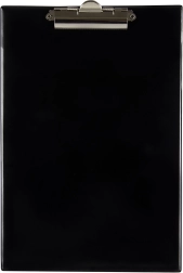Íróalátét A4 fém klip Klasszikus fekete