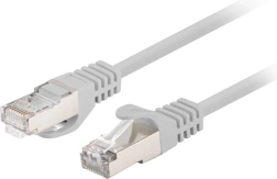 Patchcord kat.6 FTP 0,5m szürke 10db csomagolás