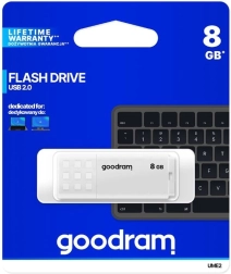 Pendrive GOODRAM UME2 8GB USB 2.0 Fehér