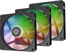 GENESIS Oxal 120 ARGB ventilátor szett (3 db), fekete