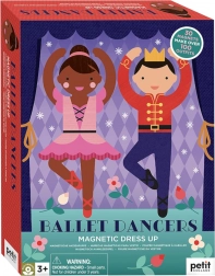 Petit Collage mágneses öltöztető készlet balettáncosok számára
